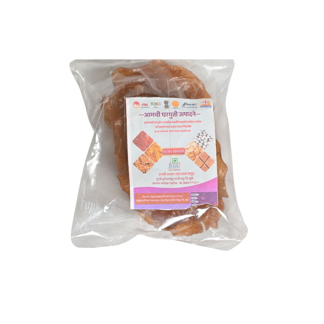 UNNATI PAPAD Nagali Papad Pack Of 1000gm Traditional Ragi Papad Ready To Fry Crispy Homemade Authentic Taste Healthy Snack
