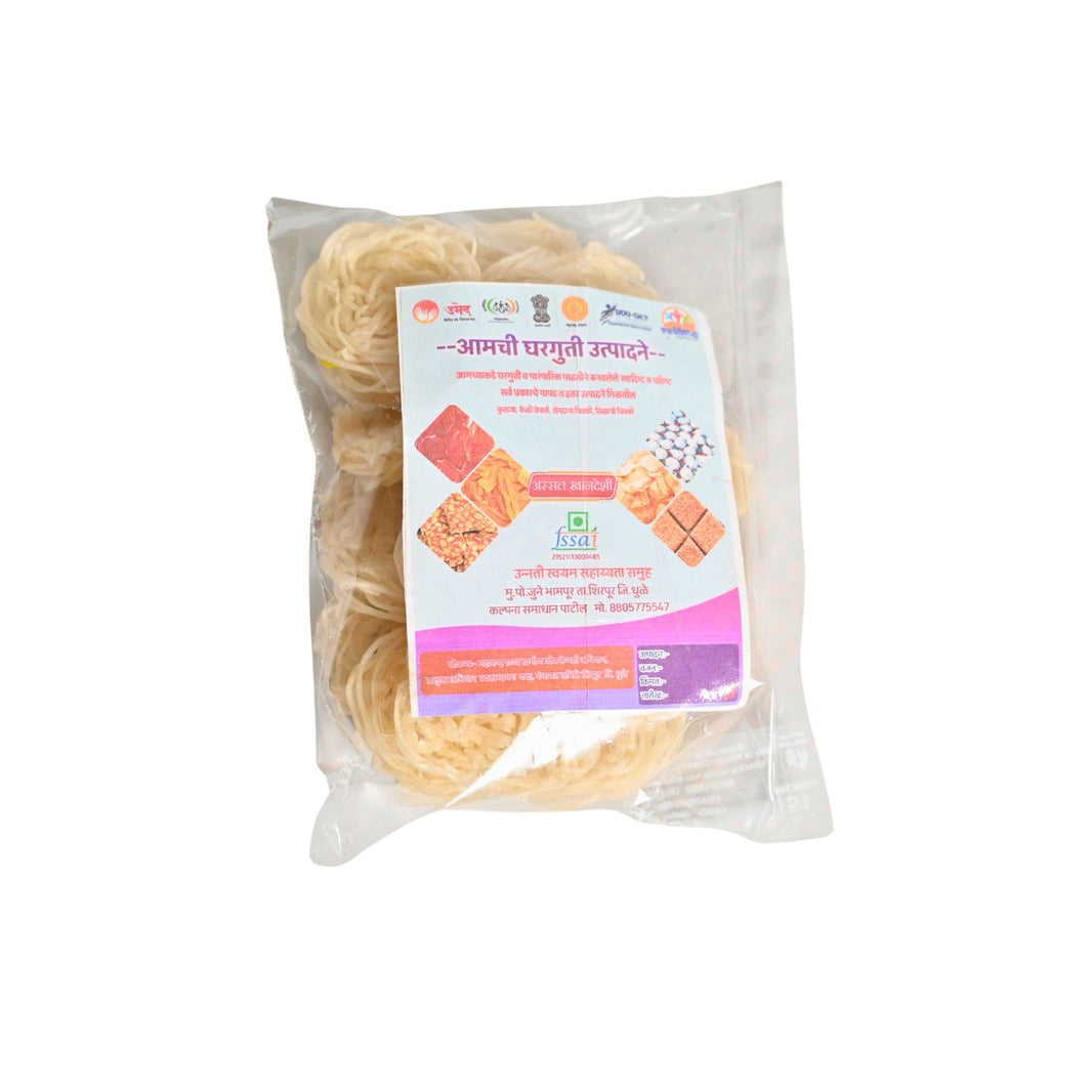 UNNATI PAPAD Kurdai Pack Of 1000gm Traditional Sun Dried Ready To Fry Crispy Homemade Authentic Snack