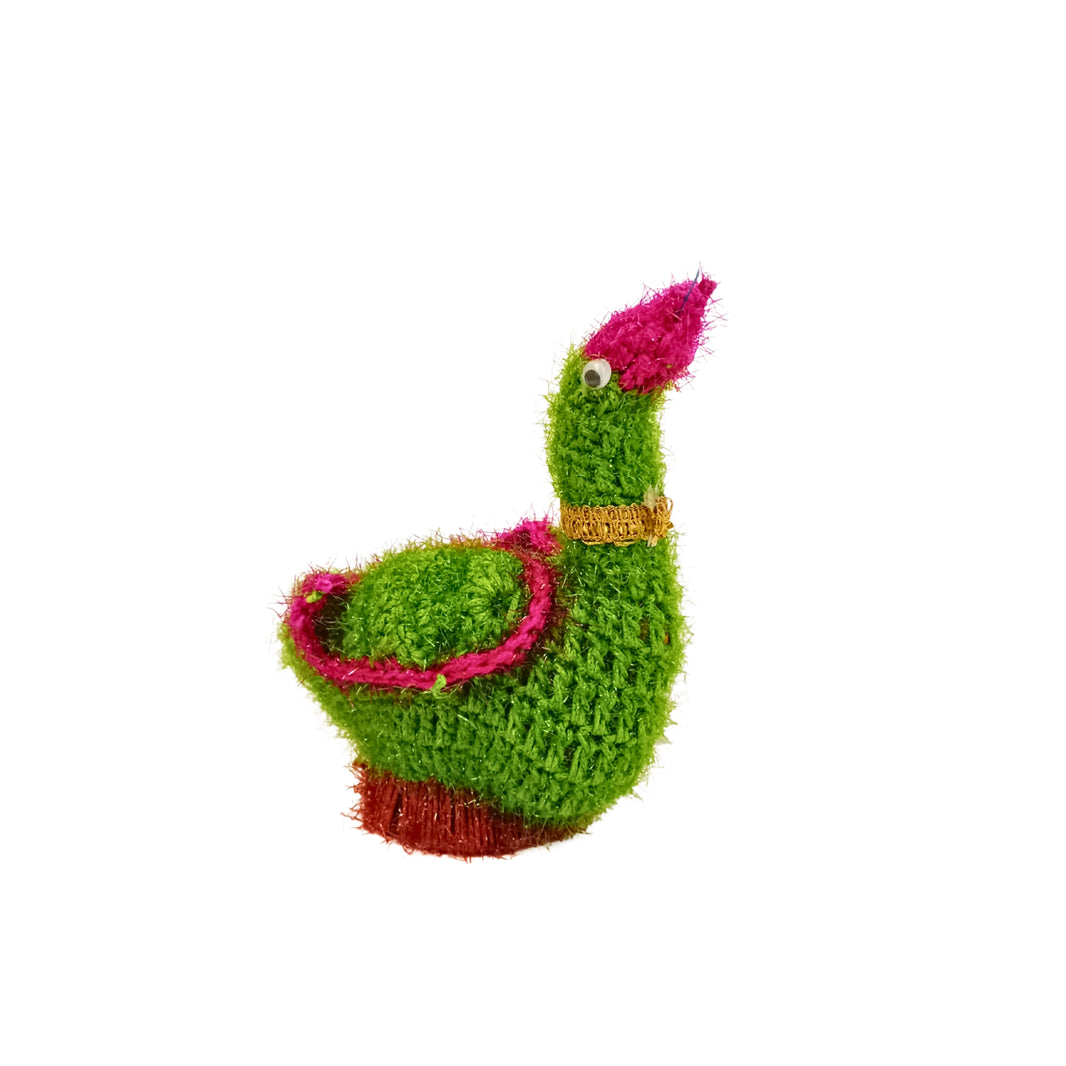 DNYANESHWAR MAULI Woolen Parrot, Made By Dnyaneshwar Mauli SHG, Pack Of 1 Piece