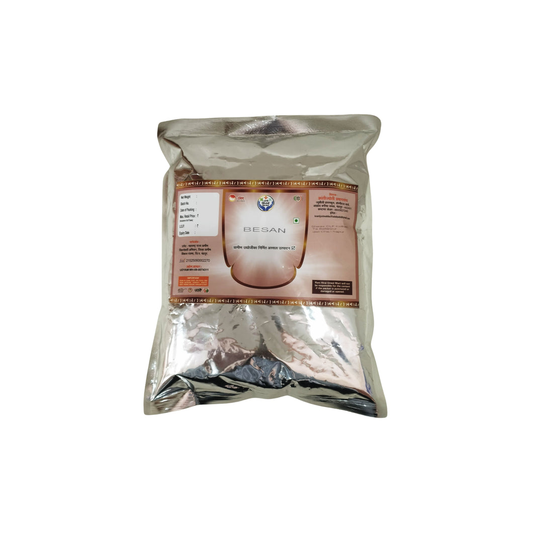 RANI HIRAI Gram Flour Besan Pack Of 500gm Traditional Chana Dal Flour Snack Batter Sweet Preparation Authentic Quality