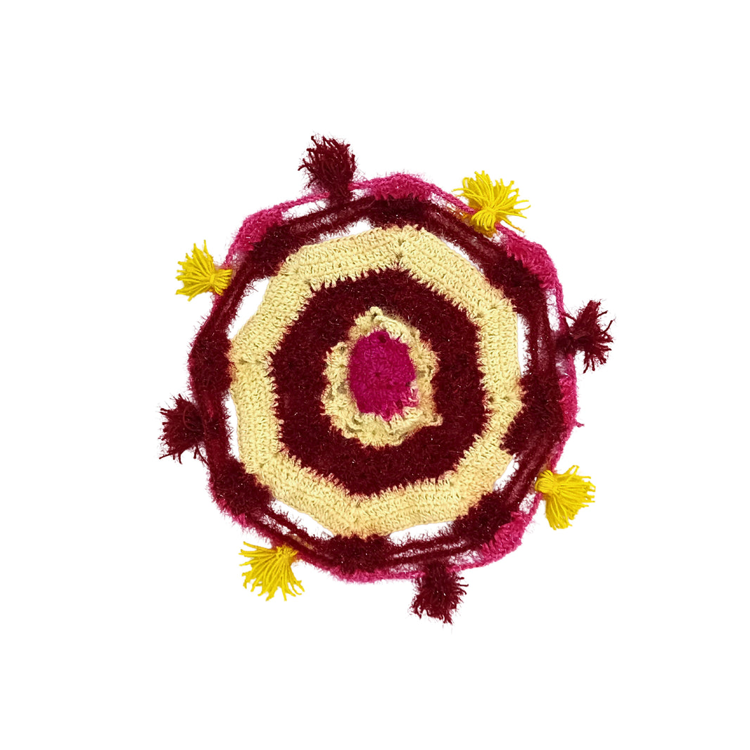 DNYANESHWAR MAULI Woolen Plate Cover-145 gm, Made By Dnyaneshwar Mauli SHG, Pack Of 1 Piece