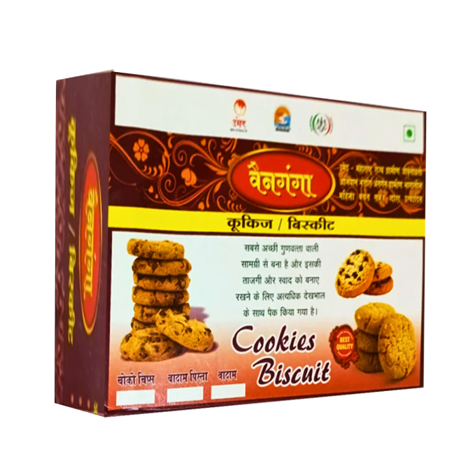 VAINGANGA Almond Cookies, Unnati SHG, No Maida, No Artificial colour, Pack of 200 gm