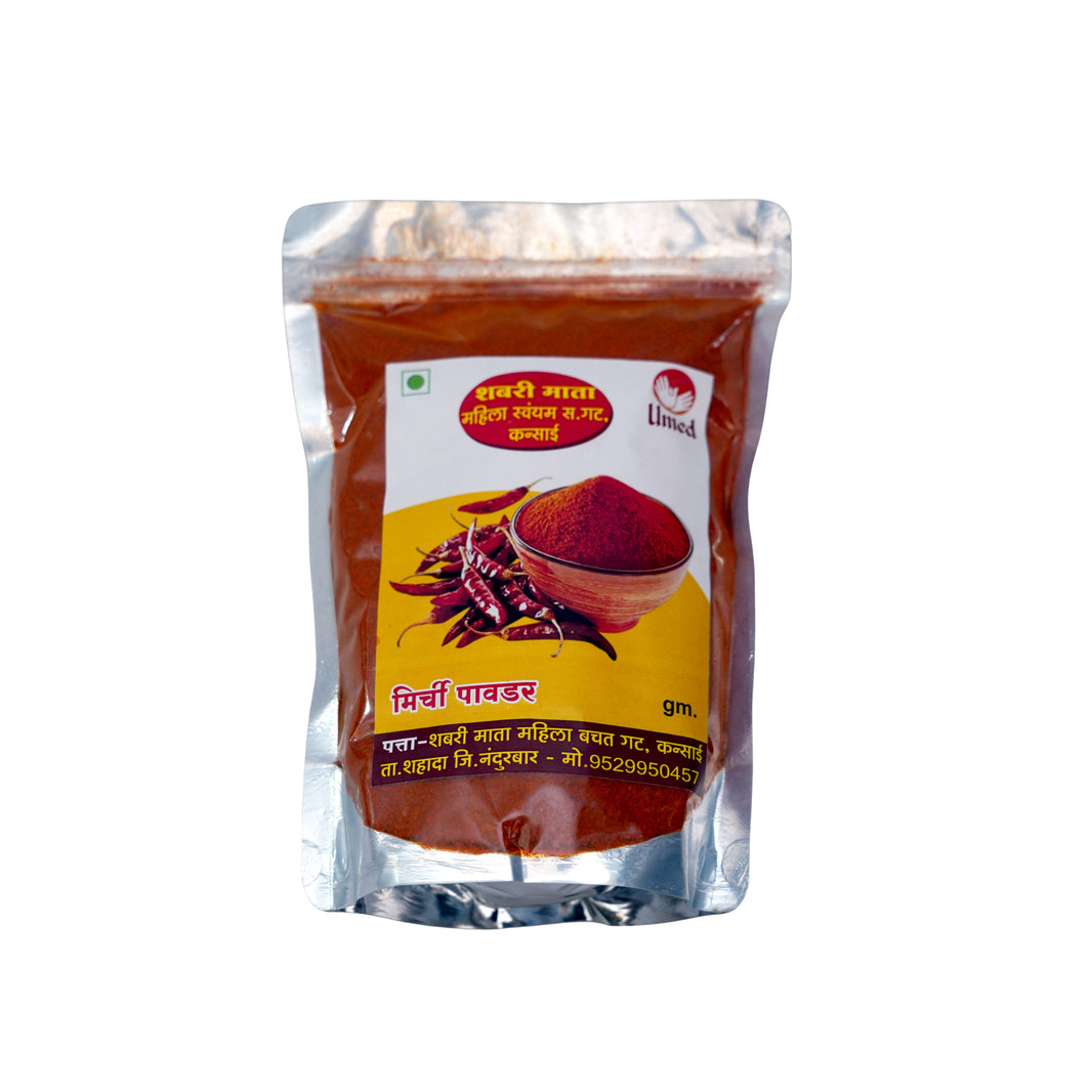 SHABARI Mirchi Powder Pack of 500 gm Premium Red Chilli Powder Rich Color Strong Spicy Flavor Cooking Spice