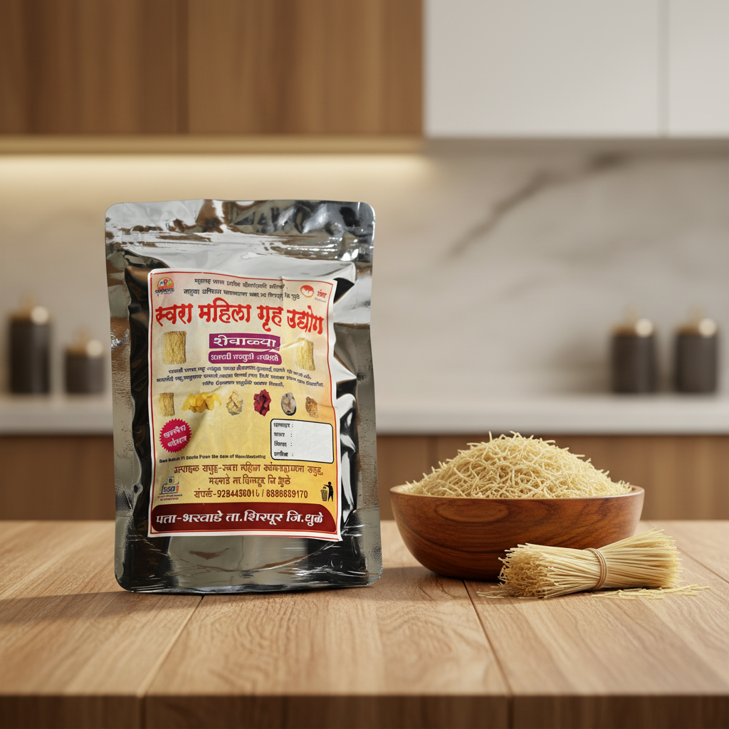 SWARA Shevai Pack Of 1000gm Traditional Vermicelli Authentic Homemade Rich Taste Breakfast Kheer Upma Premium Quality