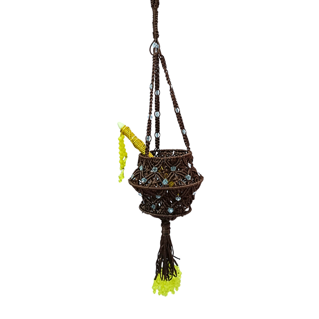 VAISHNAVI Woolen Microm Dahi Handi, Made By Vaishnavi SHG, Pack Of 1 Piece
