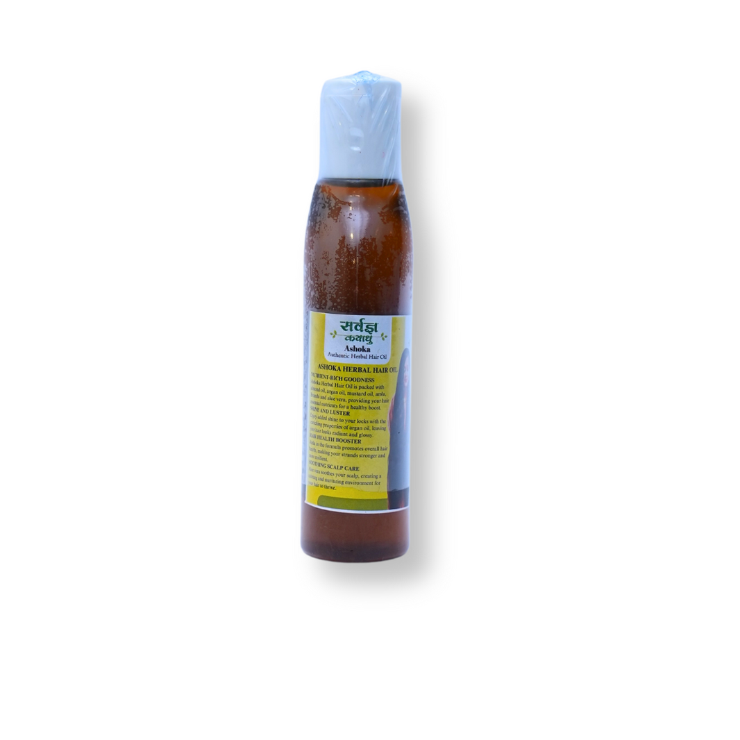 SARVADNYA Ashoka Hair Oil, Natural Ingredients, No Artificial Content, Pack of 100ml