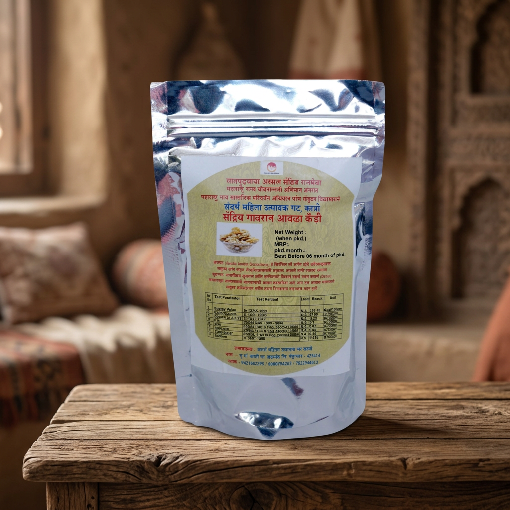 SANGARSH Natural Avala Candy Pack of 250 gm Sweet Tangy Healthy Snack Rich in Natural Vitamin C