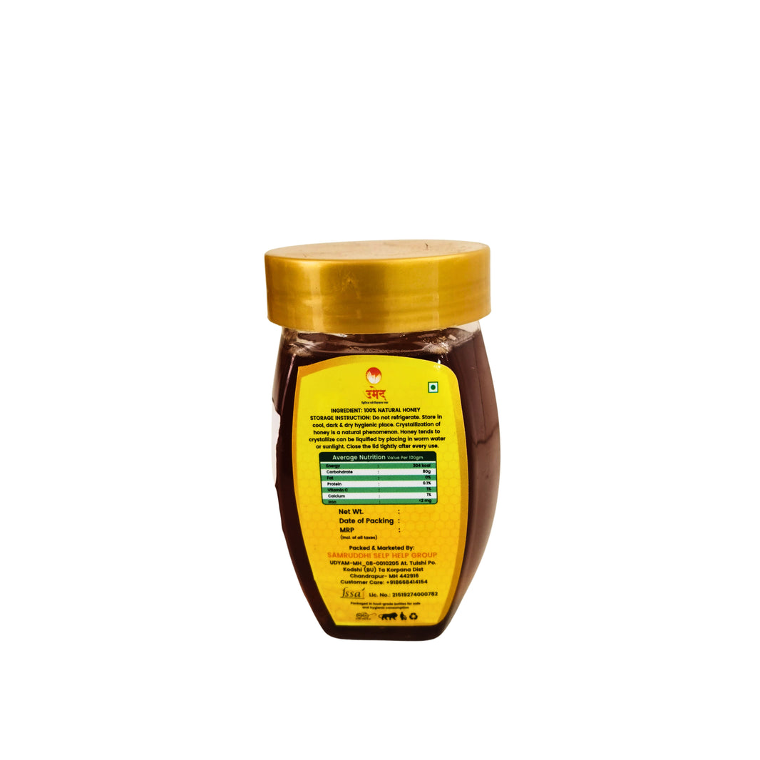 RANI HIRAI Natural Honey Pack Of 250gm Pure Bee Collected Sweetener Traditional Food Preparation Authentic Quality