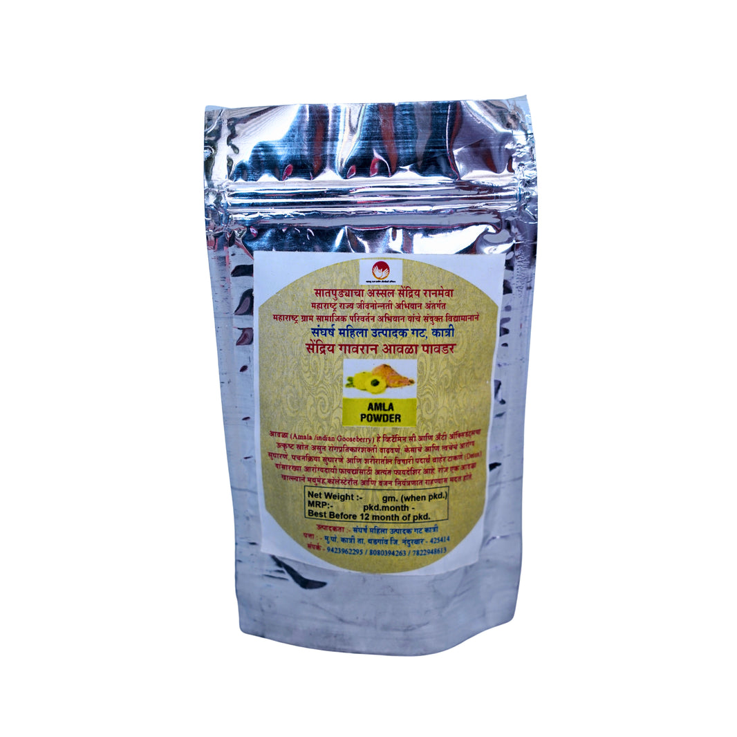 SANGARSH Natural Avala Powder Pack of 125 gm Natural Herbal Amla Powder Rich in Vitamin C and Antioxidants