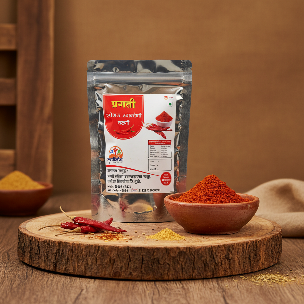 PRAGATI Fafda Mirchi Masala Pack Of 250gm Spicy Snack Seasoning Rich Flavour Authentic Gujarati Taste Premium Quality