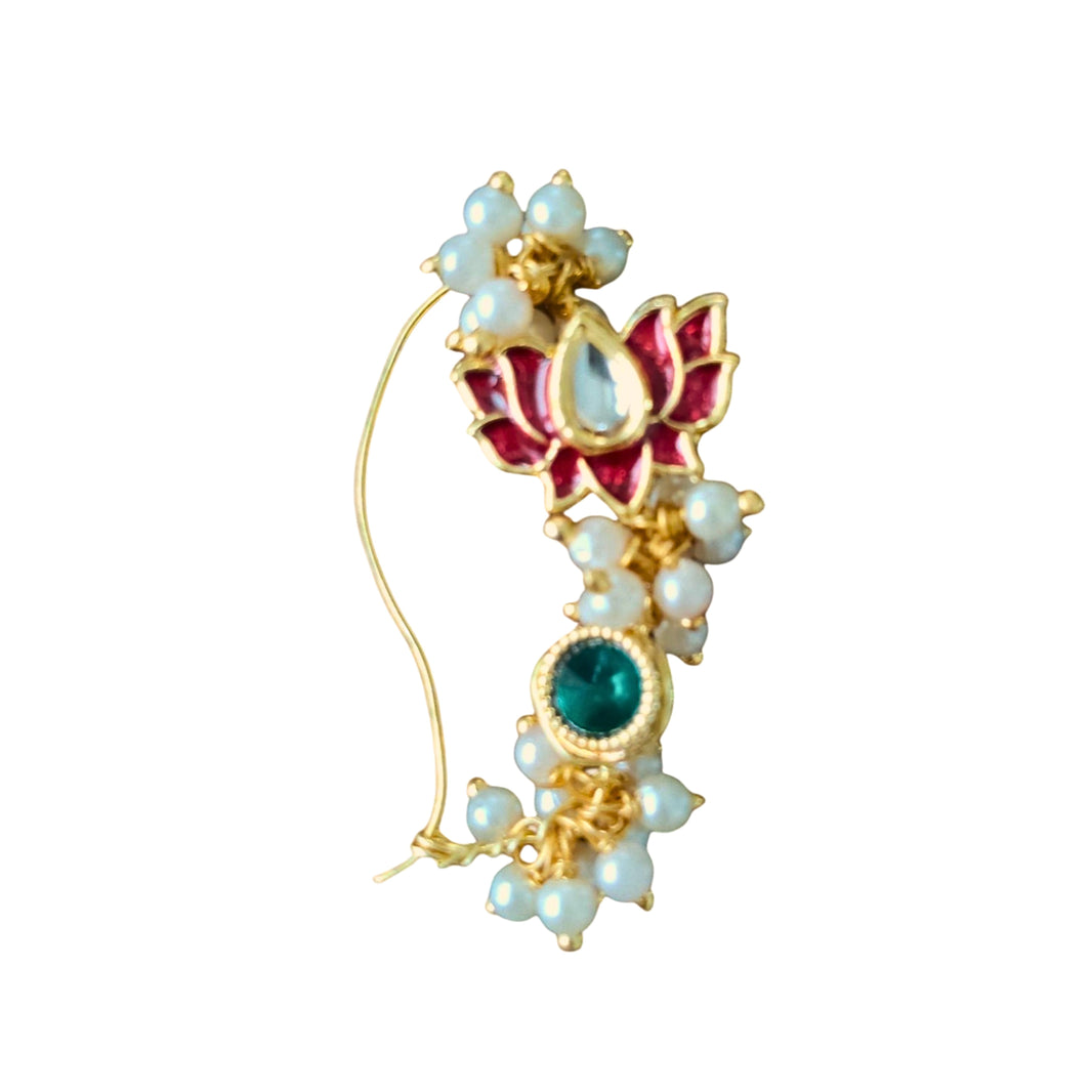 SWAMI – Lottas Nath (Traditional Nose Ring) | Premium Quality, Handmade with Care, Authentic, Durable | Pack of 1 Set