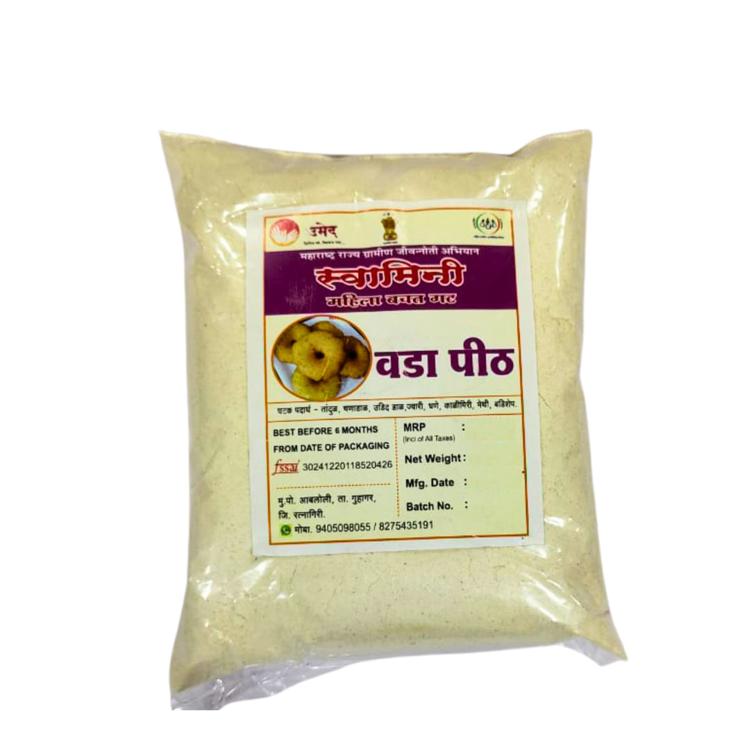 SWAMINI Vada Flour Traditional Handmade Natural Snack Mix For Crispy And Soft Vada Easy To Cook Tea Time Favourite Pack of 500 gm