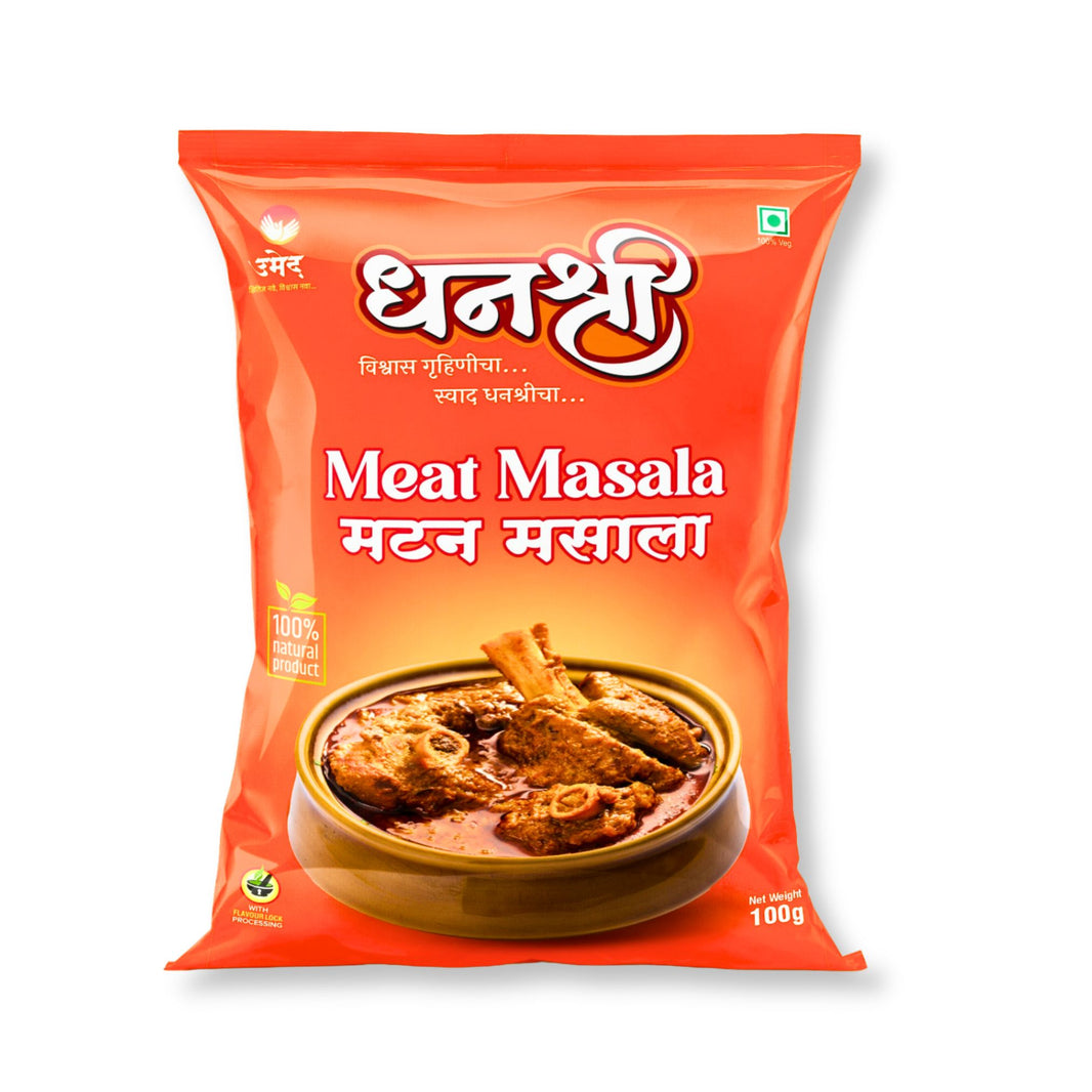 DHANASHREE, Mutton Masala, Healthy, Highly Fiberous, Natural Flavour, Pack Of 100 gm