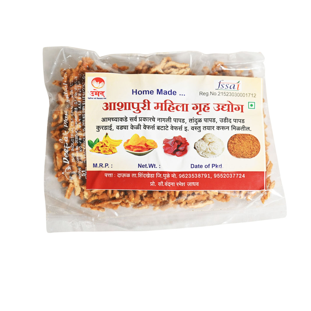 ASHAPURI Mathachya Vada Pack Of 250gm Traditional Matki Vadi Homemade Authentic Ready To Cook Maharashtrian Premium Quality