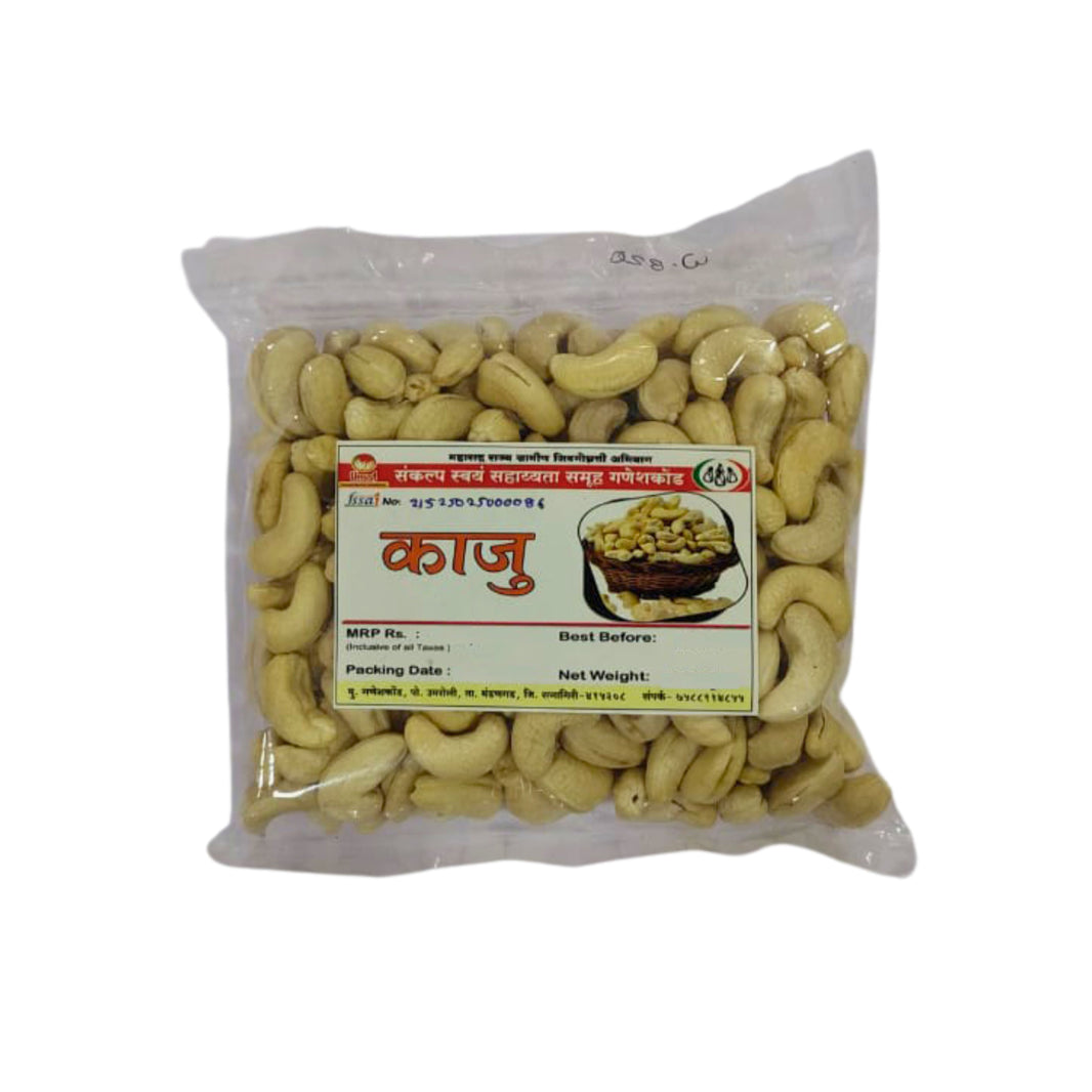 SANKALP Cashew W320 Premium Grade Uniform Size Rich Taste Smooth Texture Suitable For Snacks Sweets Gravies And Desserts Pack of 250 gm