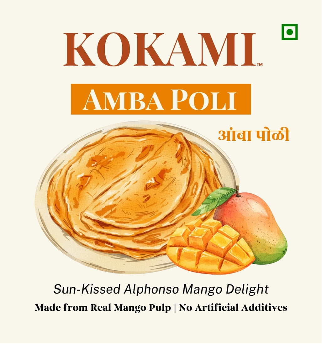 KOKAMI Amba Poli, Durgalaxmi SHG, Natural Ingredients, No Artificial Essence, Pack of 100g