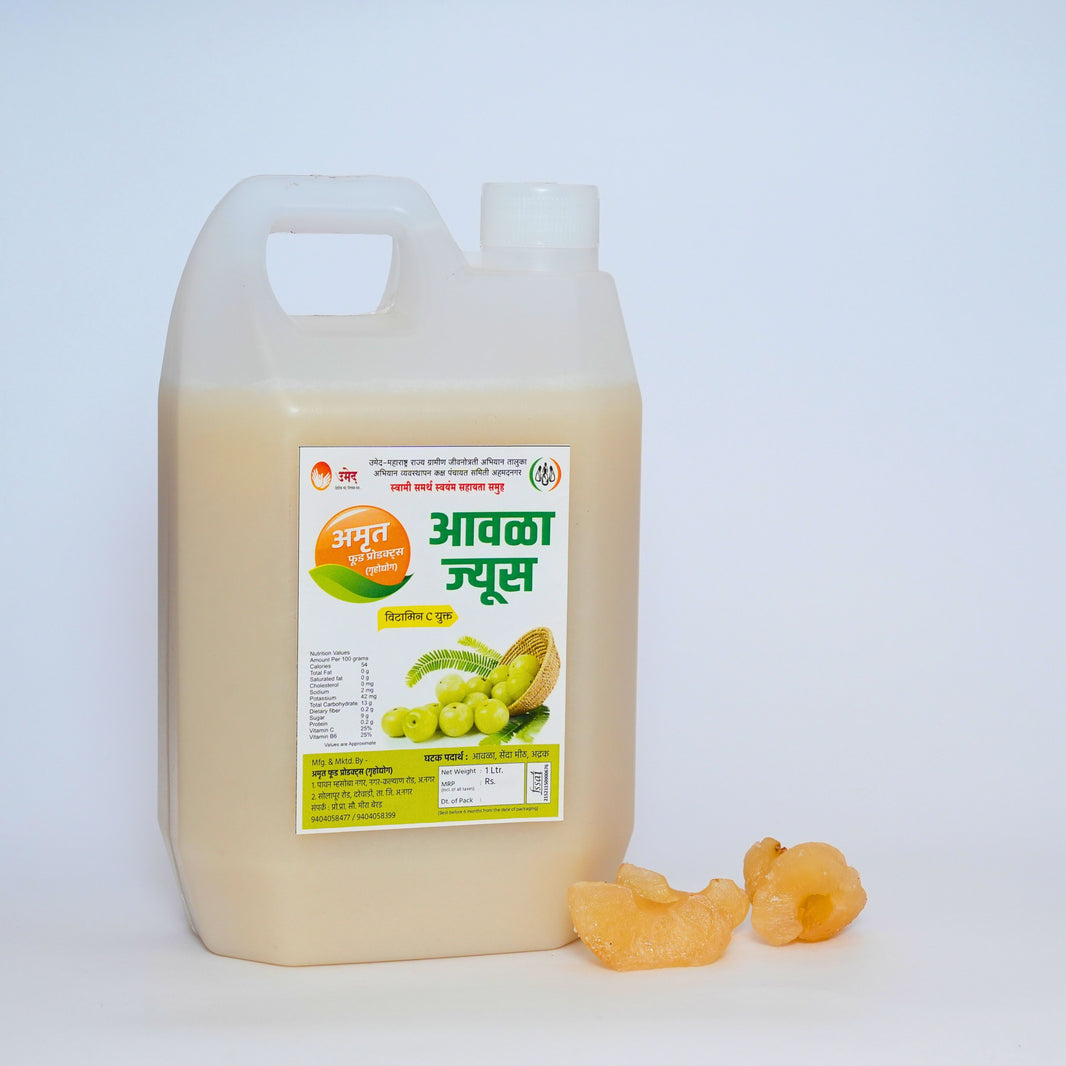 Swami Samrth Aawala Juice – Natural Amla Juice for Health, Natural Ingredients, No Artificial Essence,  Pack of 1000 ml