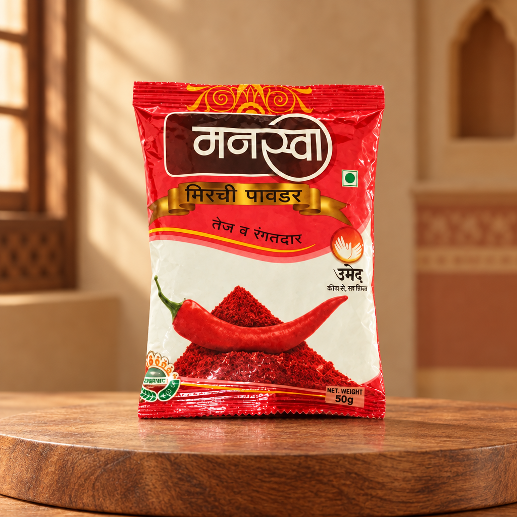 Chilli Powder Produced By Women SHG, Manaswi Brand Sarwadnya Women SHG, Naturally 250 Gm
