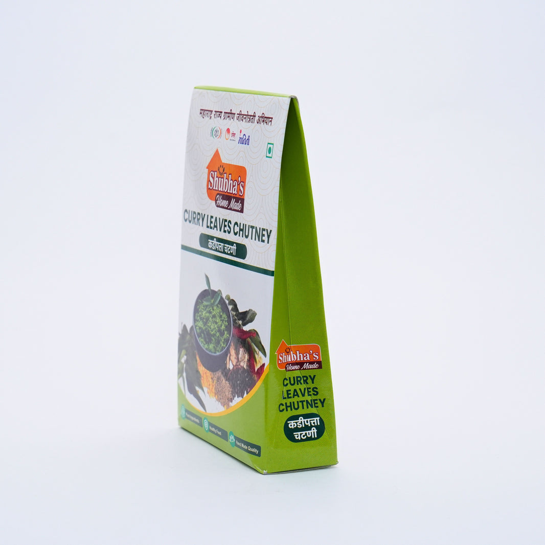 Shubhas Home Made, Kadipata Chutney, Vitahi SHG, Natural Ingredients, No Artificial Essence, Pack of 100 gm