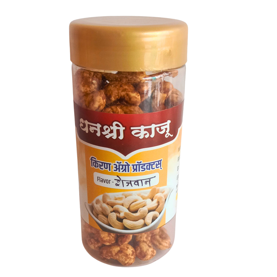 DHANASHREE CASHEW, Shejwan Flavoured Cashew, Healthy, Fiberous, Natural Flavour, Pack of 100gm