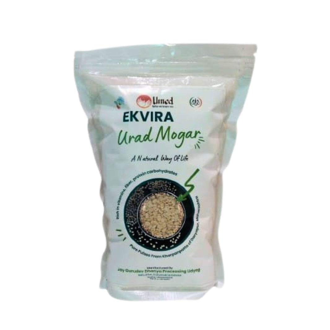 EKVIRA, Urad Dal, Ekvira SHG, Natural, Healthy, Best Quality, Pack of 1000 gms