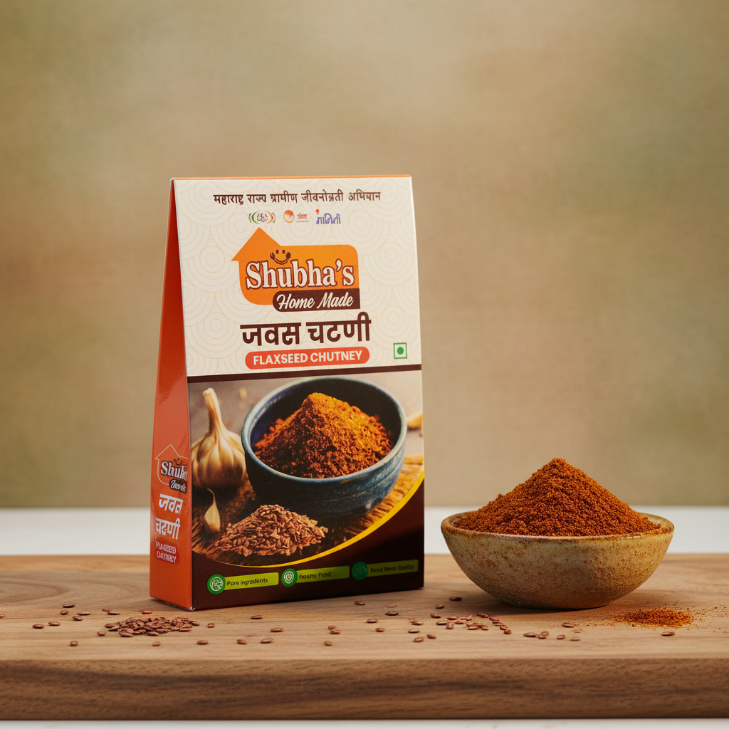 Shubhas Home Made, Javas Chutney, Vitahi SHG, Natural Ingredients, No Artificial Essence, Pack of 100 gm