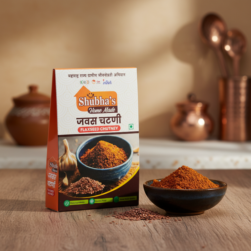 Shubhas Home Made, Javas Chutney, Vitahi SHG, Natural Ingredients, No Artificial Essence, Pack of 100 gm