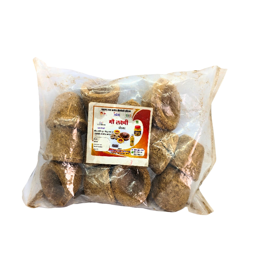 GAULAXMI  PANCHAGAVYA PRODUCTS Sambharani Cup, Yashashree SHG, Charcoal Free, Long Lasting, Made By Cow Dung, No Artificial Essence, Pack of 12 cups