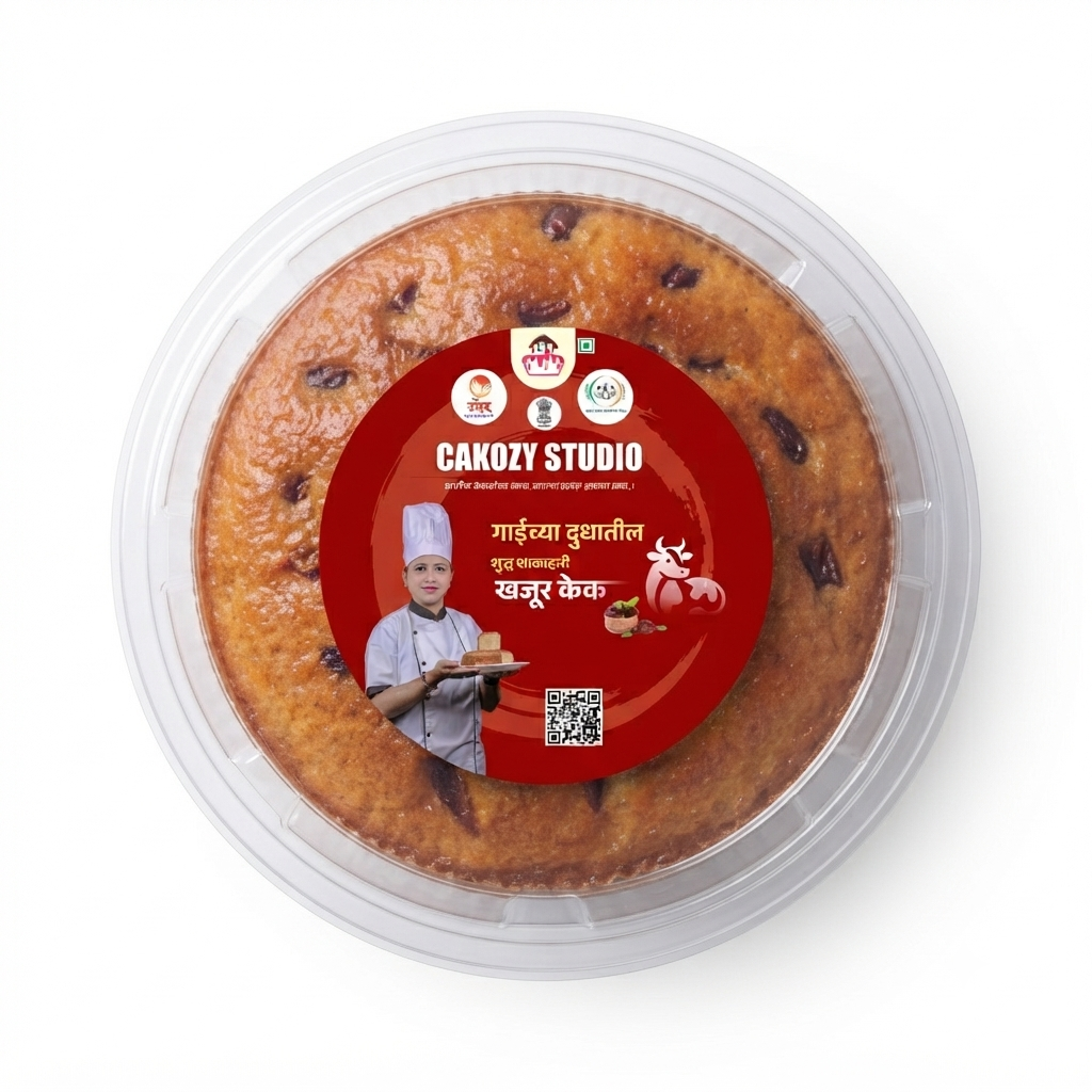 CAKOZY STUDIO Jaggery Mava Orange Khajur Cake Combo Traditional Indian Bakery Dessert Pack Of 3 750 gm Variety Pack For Celebrations Sharing Gifting