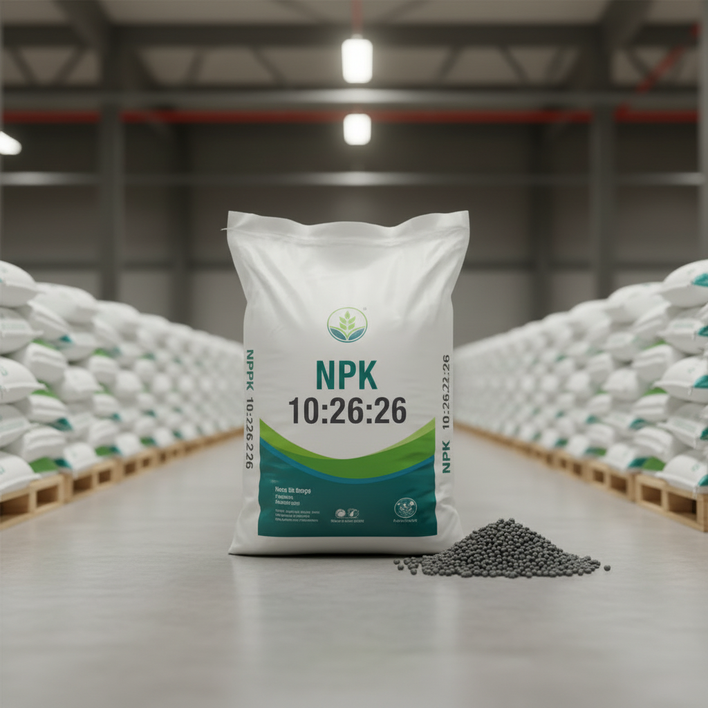 Fertiliser 10:26:26 B2B Bulk Supply Balanced NPK Fertilizer for Agriculture Farming Horticulture Crop Nutrition Commercial Use 100 Bags