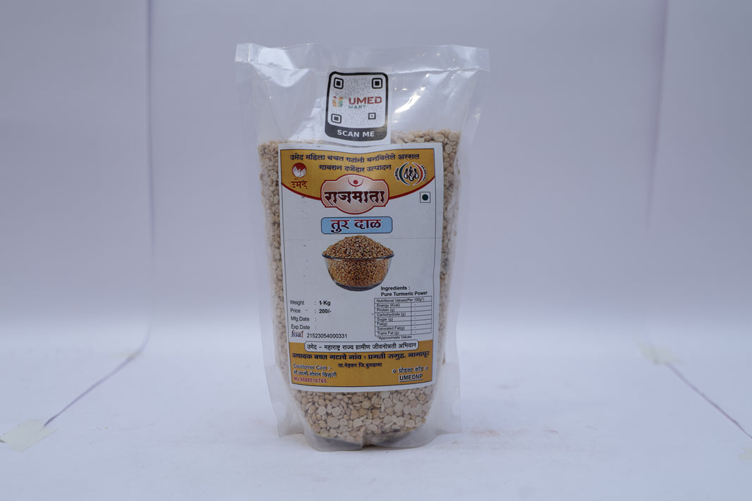 RAJAMATA Toor Dal, Natural, Healthy, Best Quality, Pack of 1000 gms