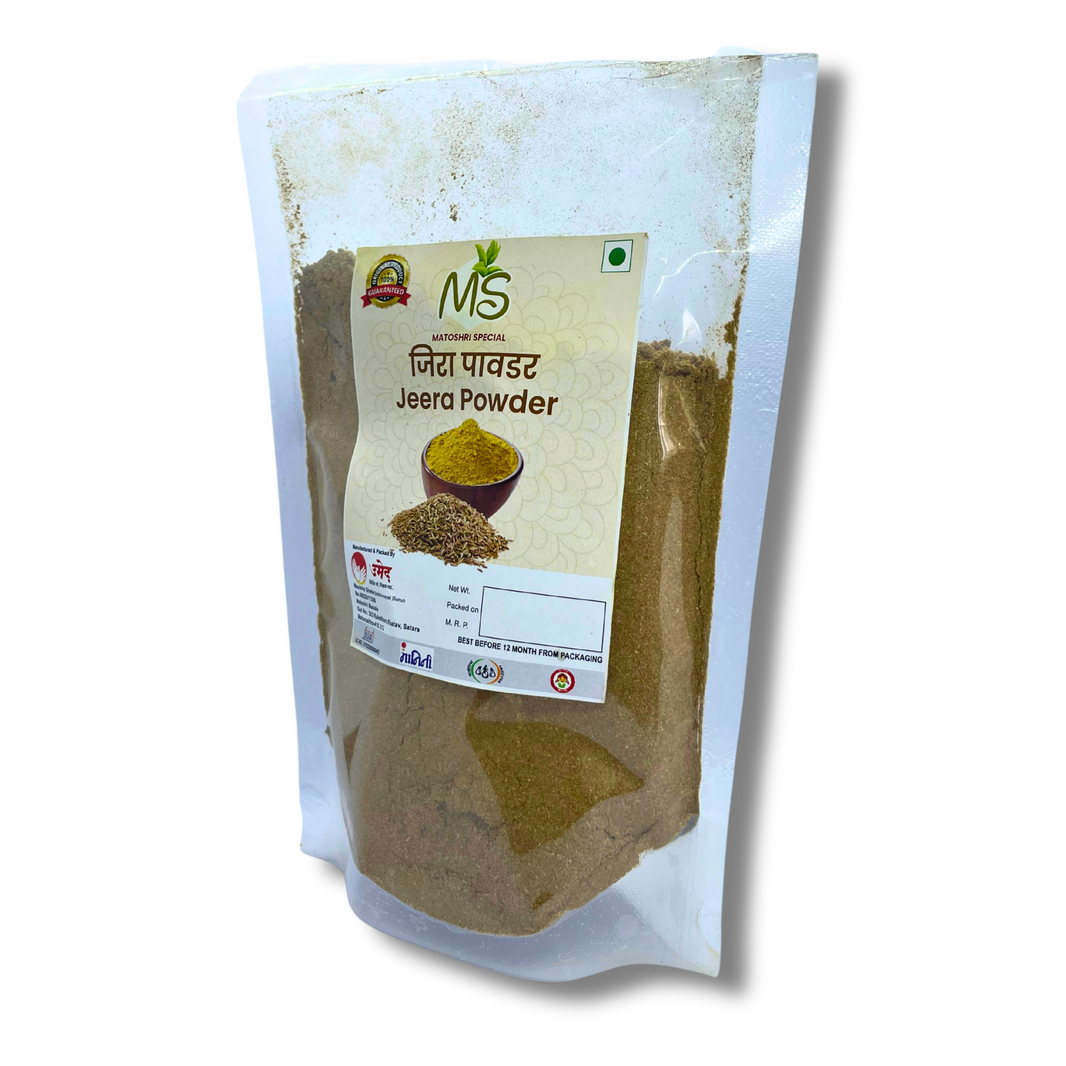 MS MASALE, Jeera Powder, Siddhivinayak SHG, Natural Ingredients, No Artificial Essence, Pack of 100 gm