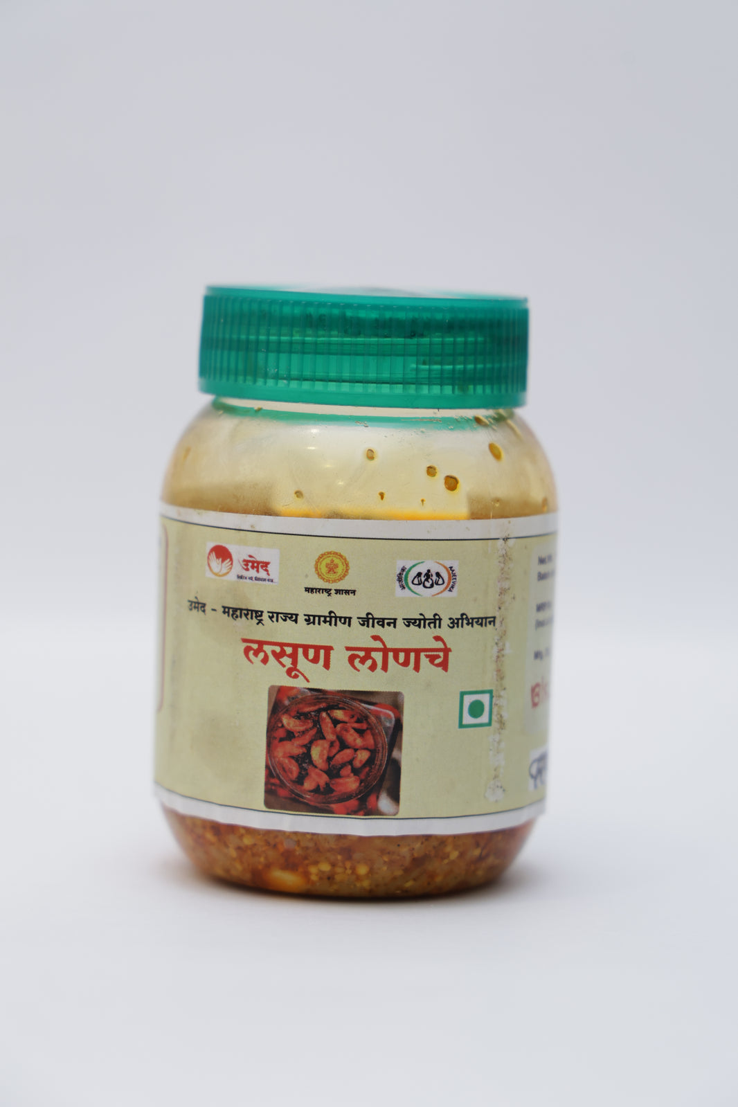 NISARG,Sanyog Garlic Pickle, Natural Ingredients, No Artificial Essence, Pack of 250 gms