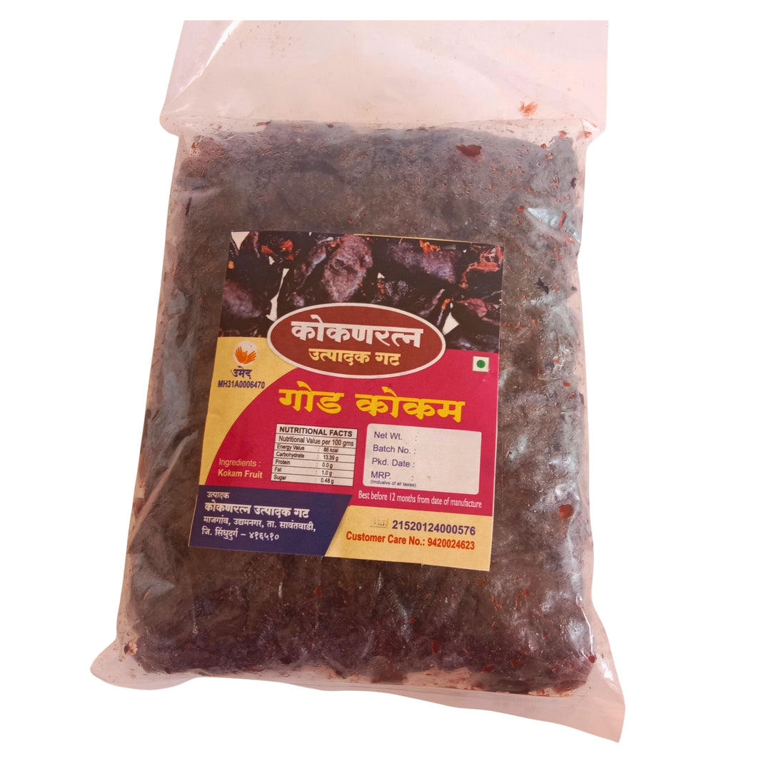 KOKANRATNA Sweet Kokam, Natural Ingredients, No Artificial Essence, Pack of 500 ml