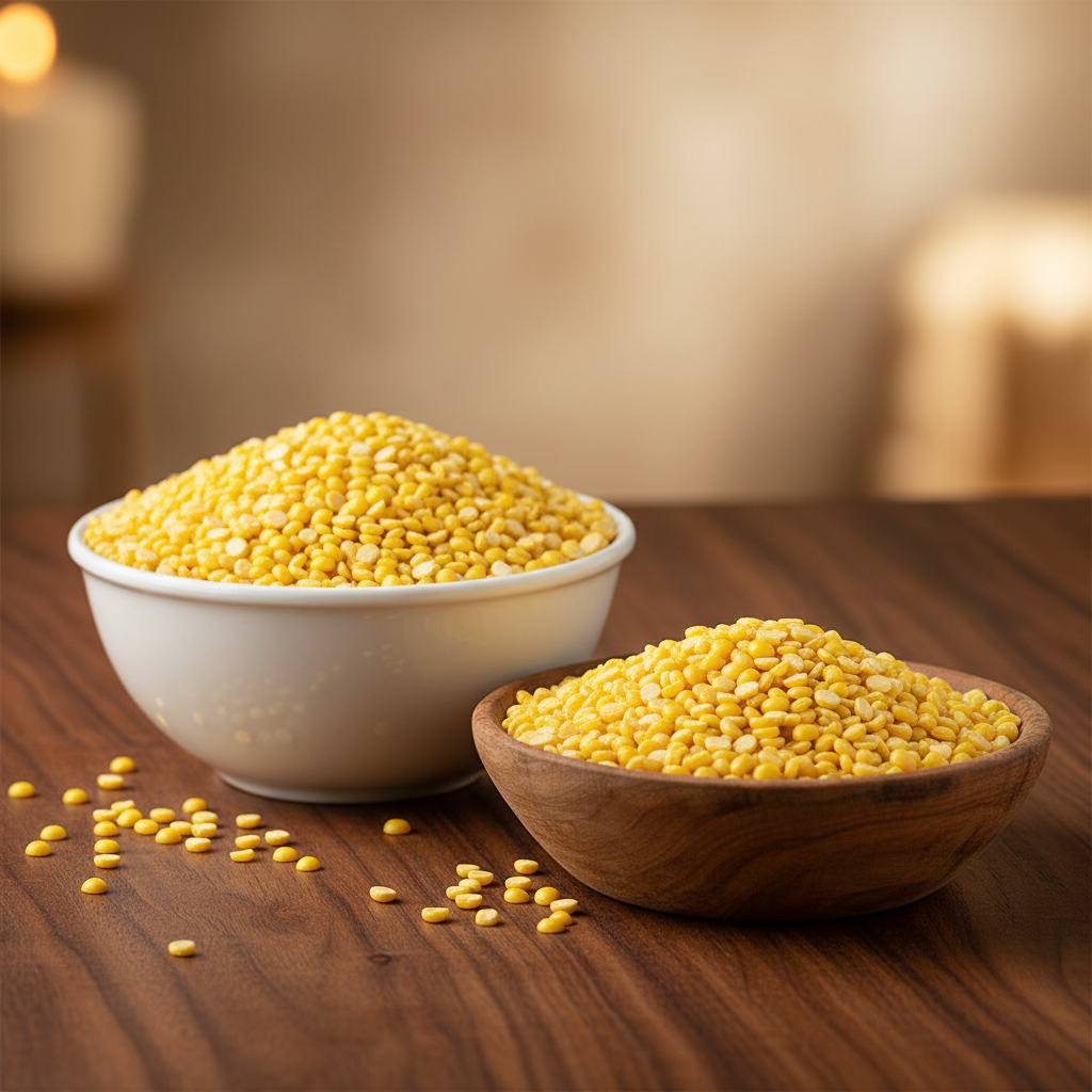 Premium grade Moong Dal made from desi moong, Shevanti