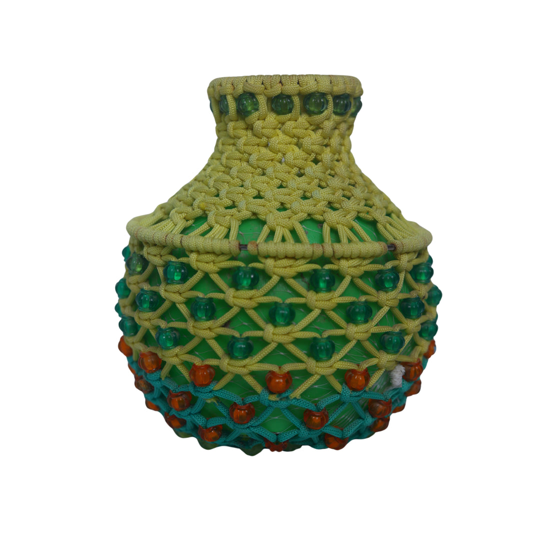 SANAYA MACRONE, Flower Pot Big Size, Made By Macrone, Local Craftsmanship, Pack Of 1