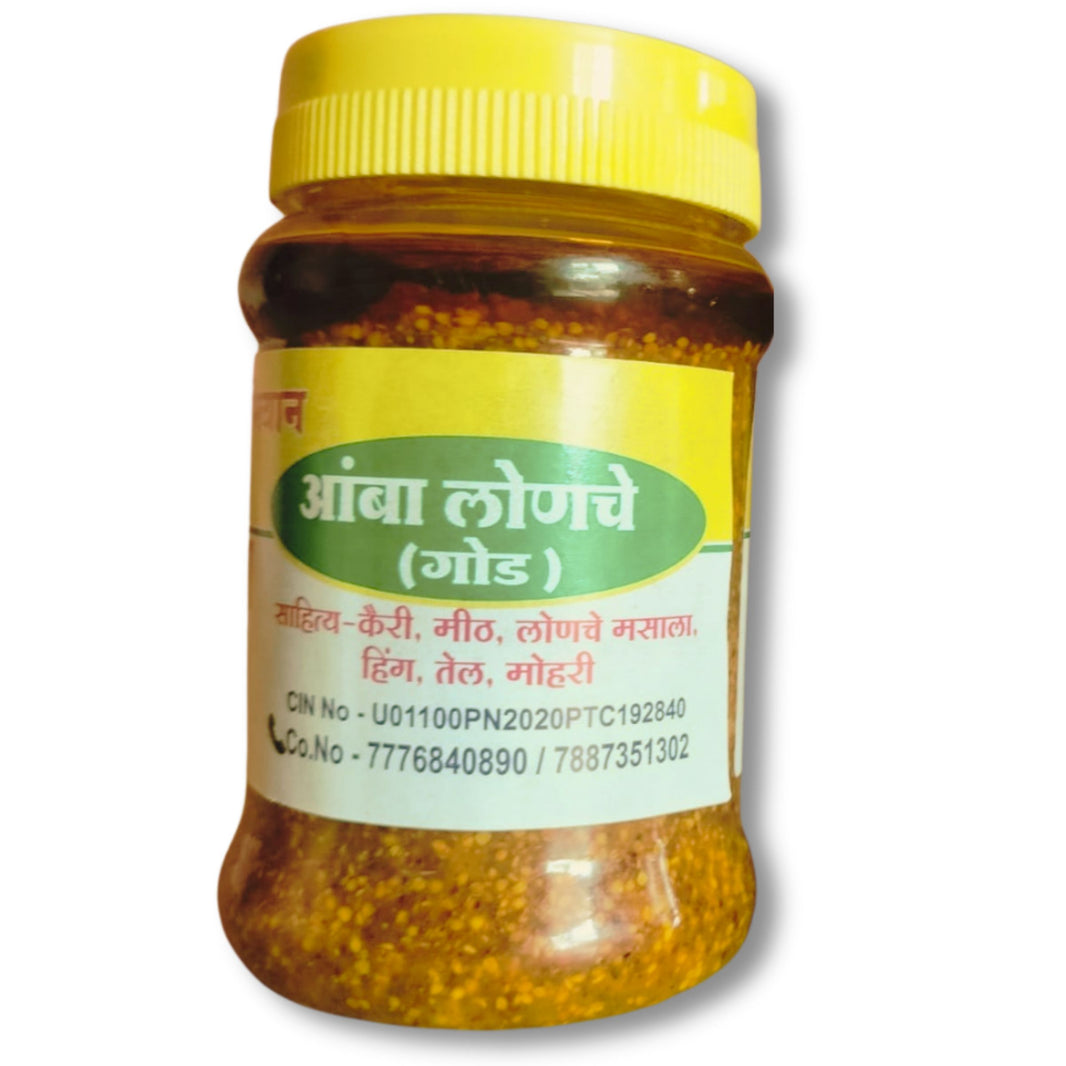 KOKANKANYA Mango Pickle, Natural Ingredients, No Artificial Essence, Pack of 200 gms