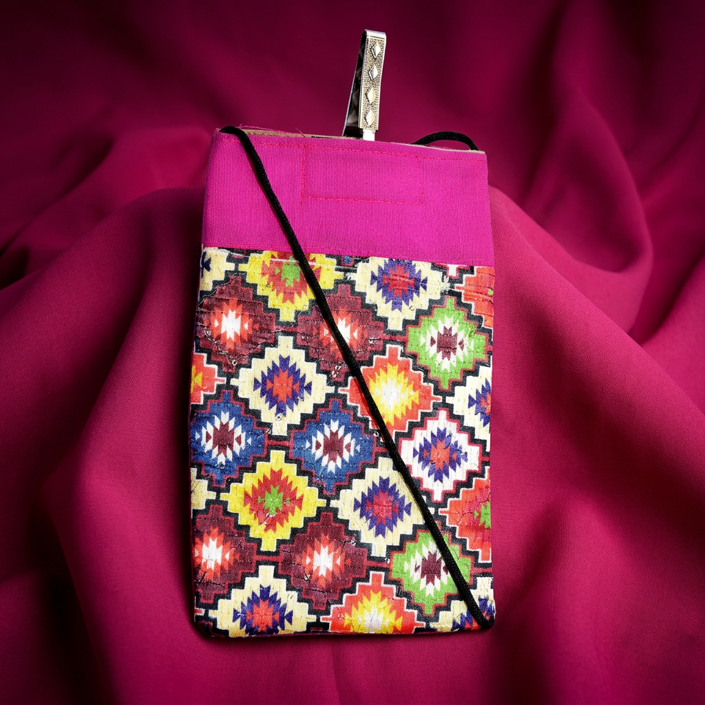 Handcrafted Mobile Pouch – Saheli Mahila Swayansahayyata Samuh (50gm)
