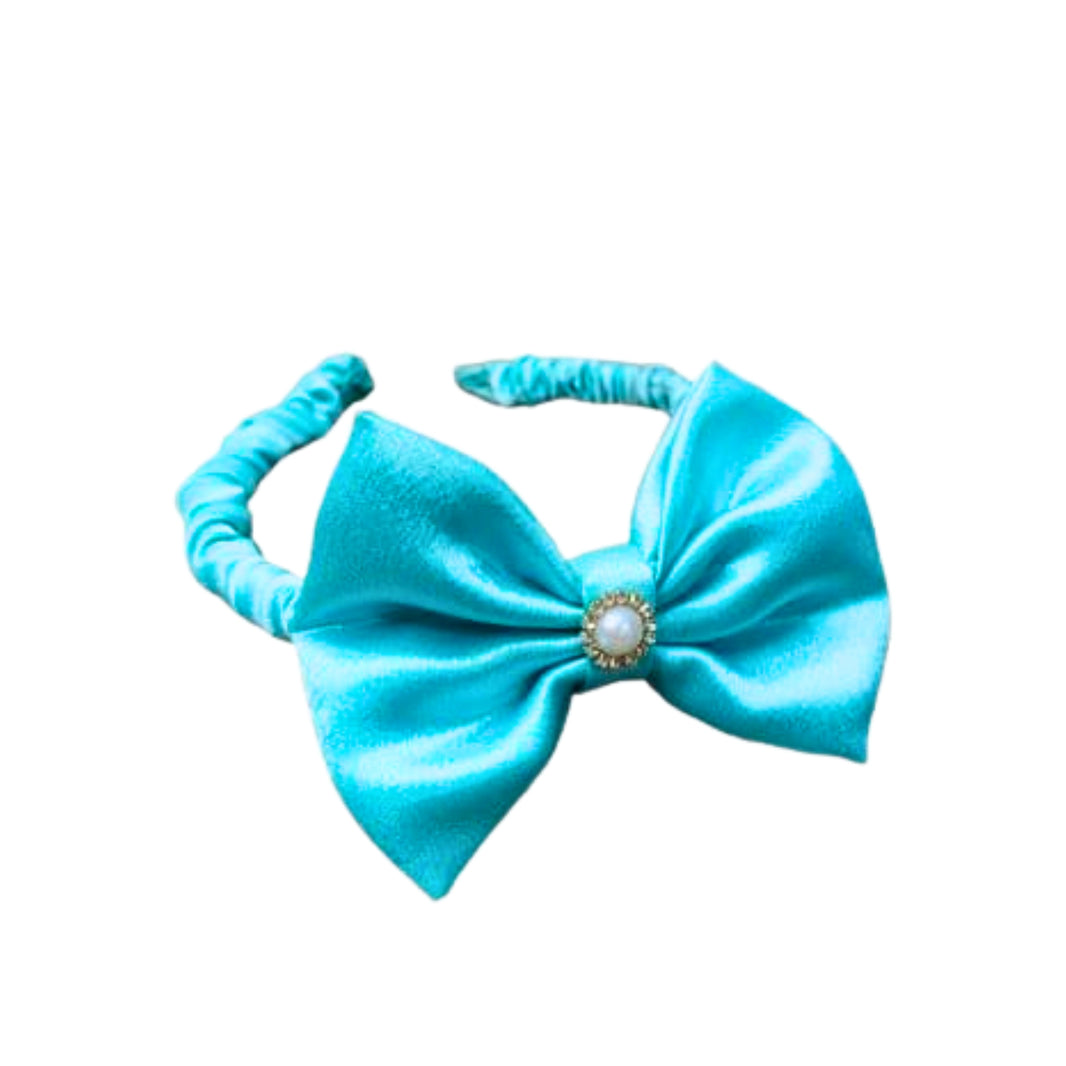 MORAYA Hair Belt For Girls, Sky Blue Colour, Rukhamini SHG, Pack Of 1