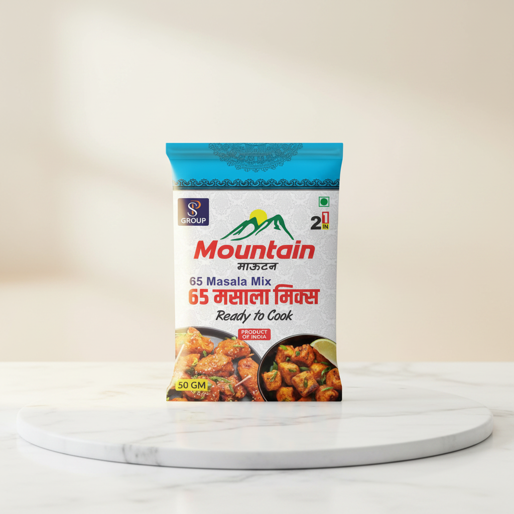 MOUNTAIN 65 Masala Mix Ready To Cook, Rajeshwari SHG, 50grams