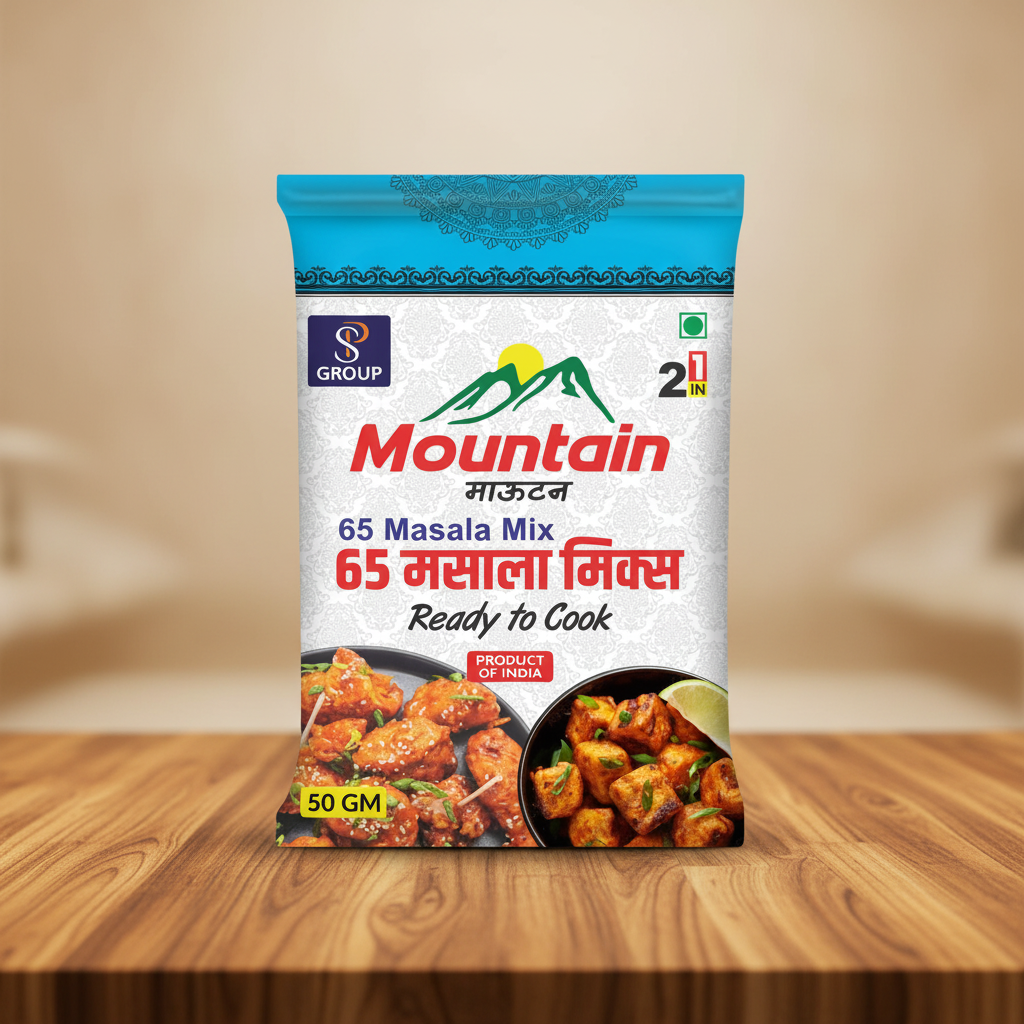 MOUNTAIN 65 Masala Mix Ready To Cook, Rajeshwari SHG, 50grams