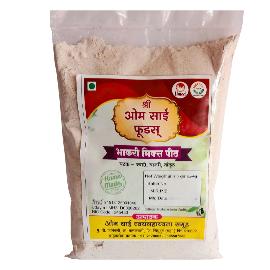 OMSAI Roti Mix, Natural, Healthy, Best Quality, Pack of 500 gm