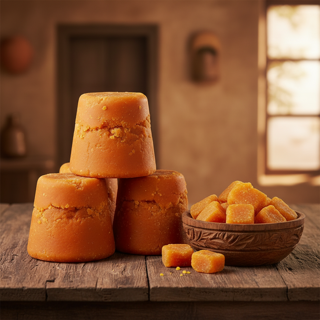 Premium grade, Pure Deshi Gul Jaggery Orange, Sangharshini