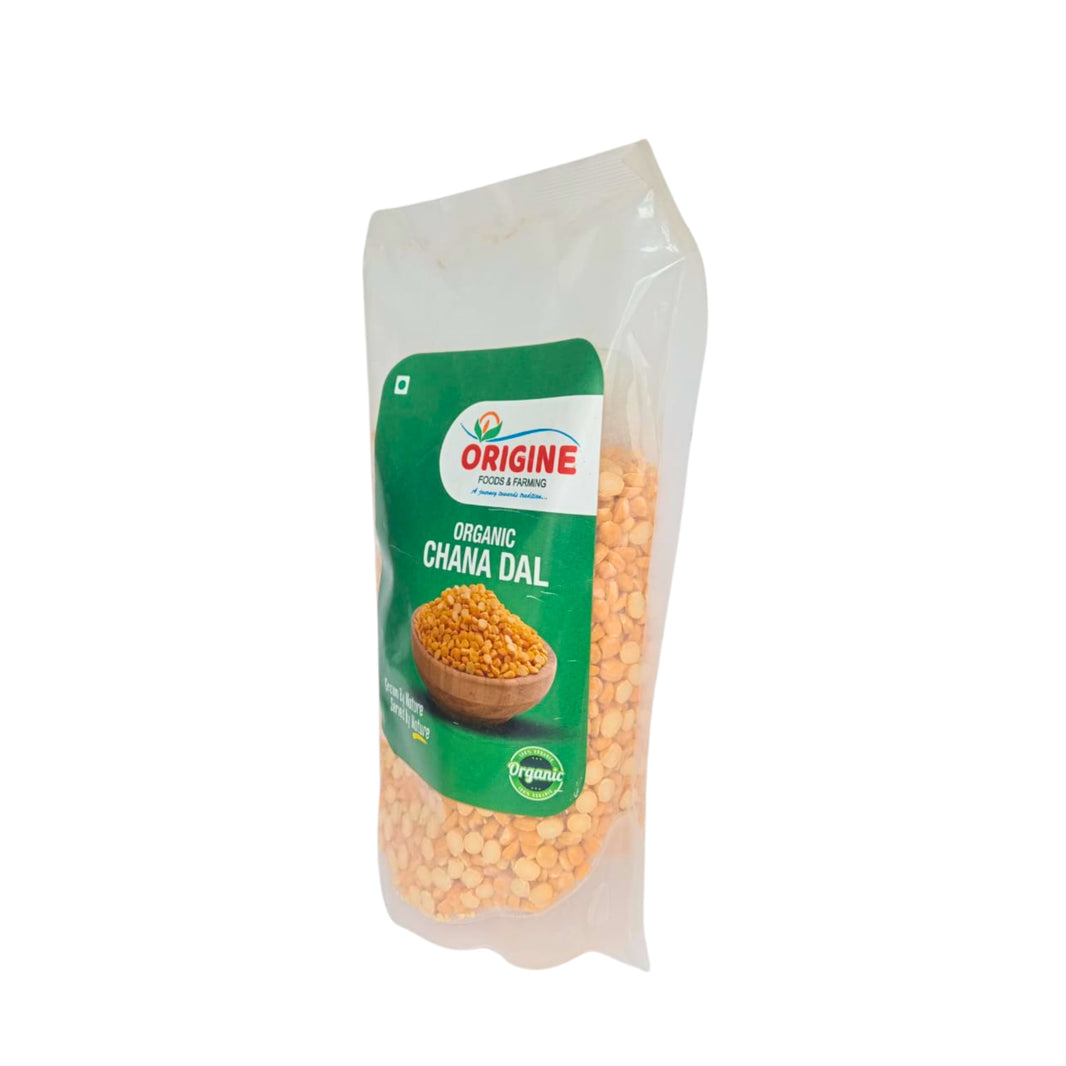 ORIGINE FOODS & FARMING Chana Dal, Savitribai SHG, Natural, Healthy, Best Quality, Pack of 500 gms