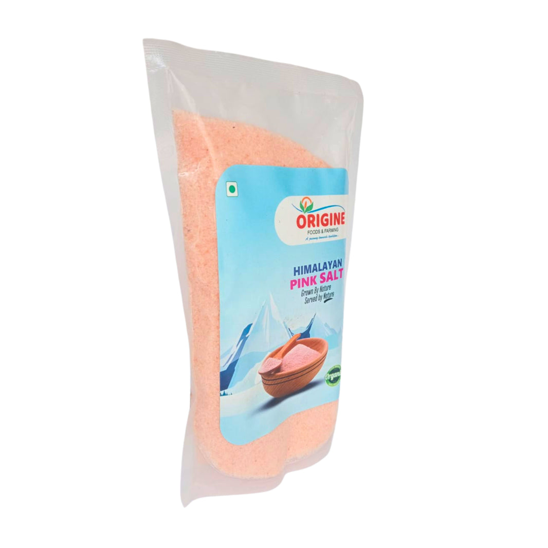 ORIGINE FOODS & FARMING Pink Salt, Savitribai SHG, Natural, Healthy, Best Quality, Pack of 500 gms