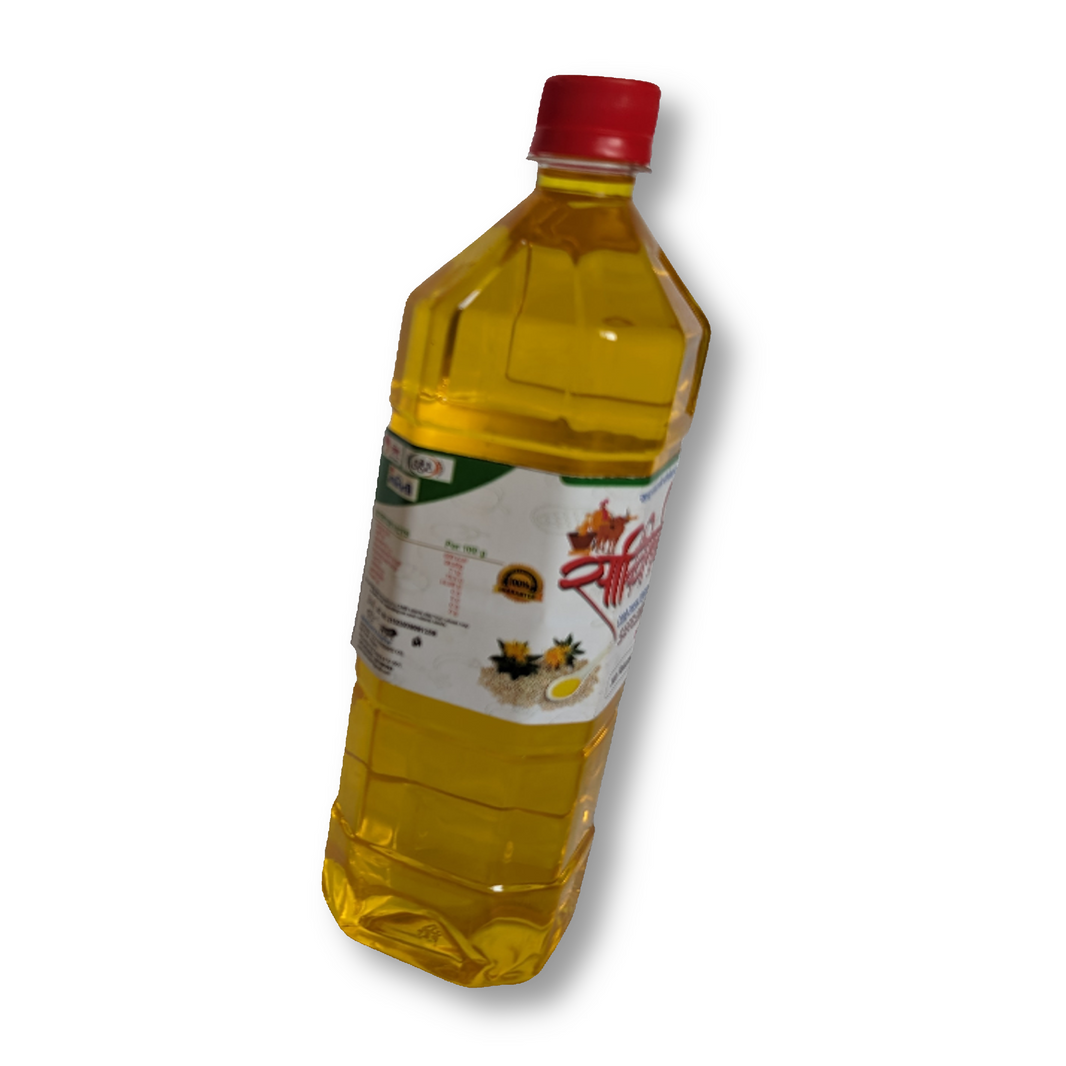 SAVITRIMAI  Sunflower Oil , Cold-pressed, Made By Natural Ingredients, Healthy, Pack of  1000 ml