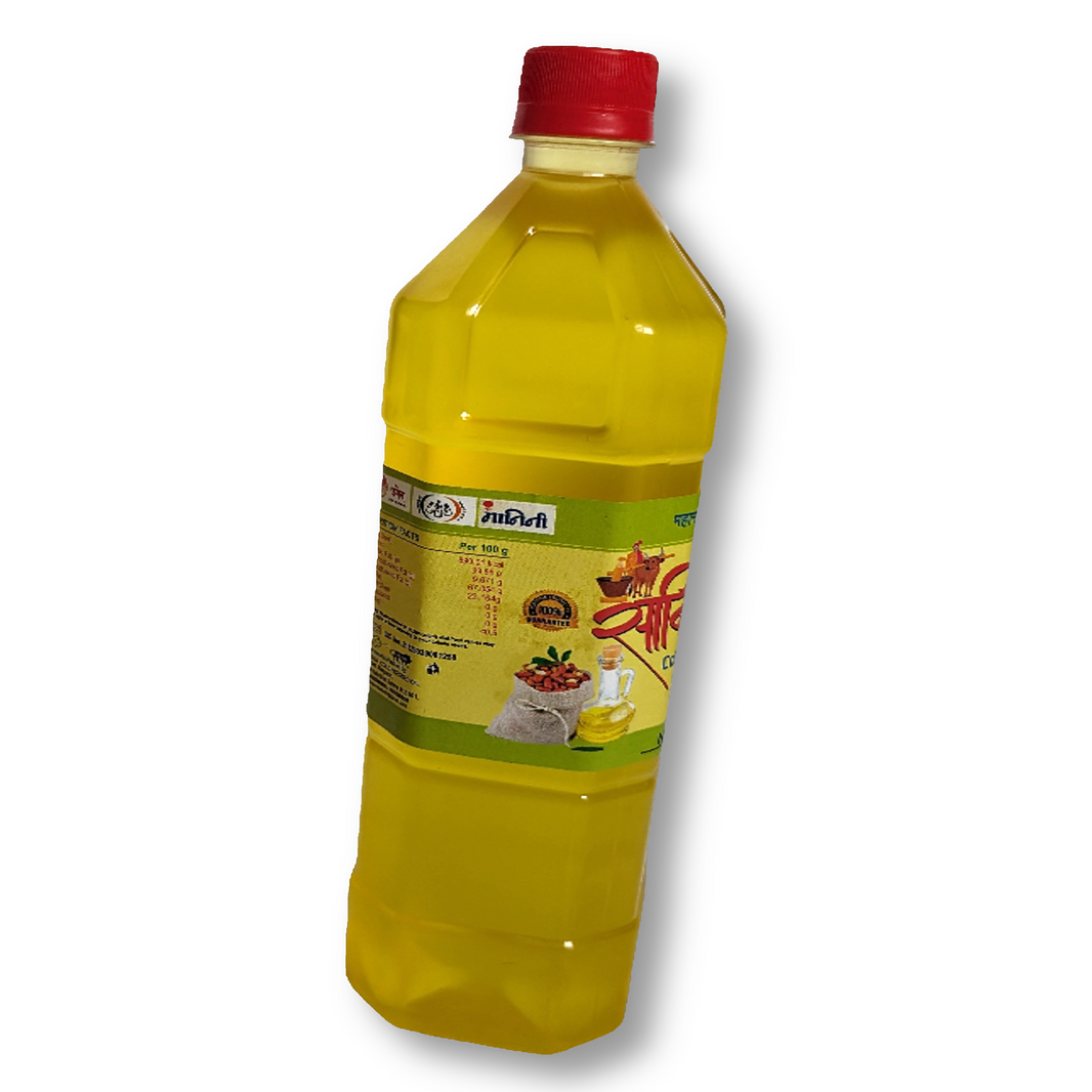 SAVITRIMAI  Shengdana Oil , Cold-pressed, Made By Natural Ingredients, Healthy, Pack of  1000 ml