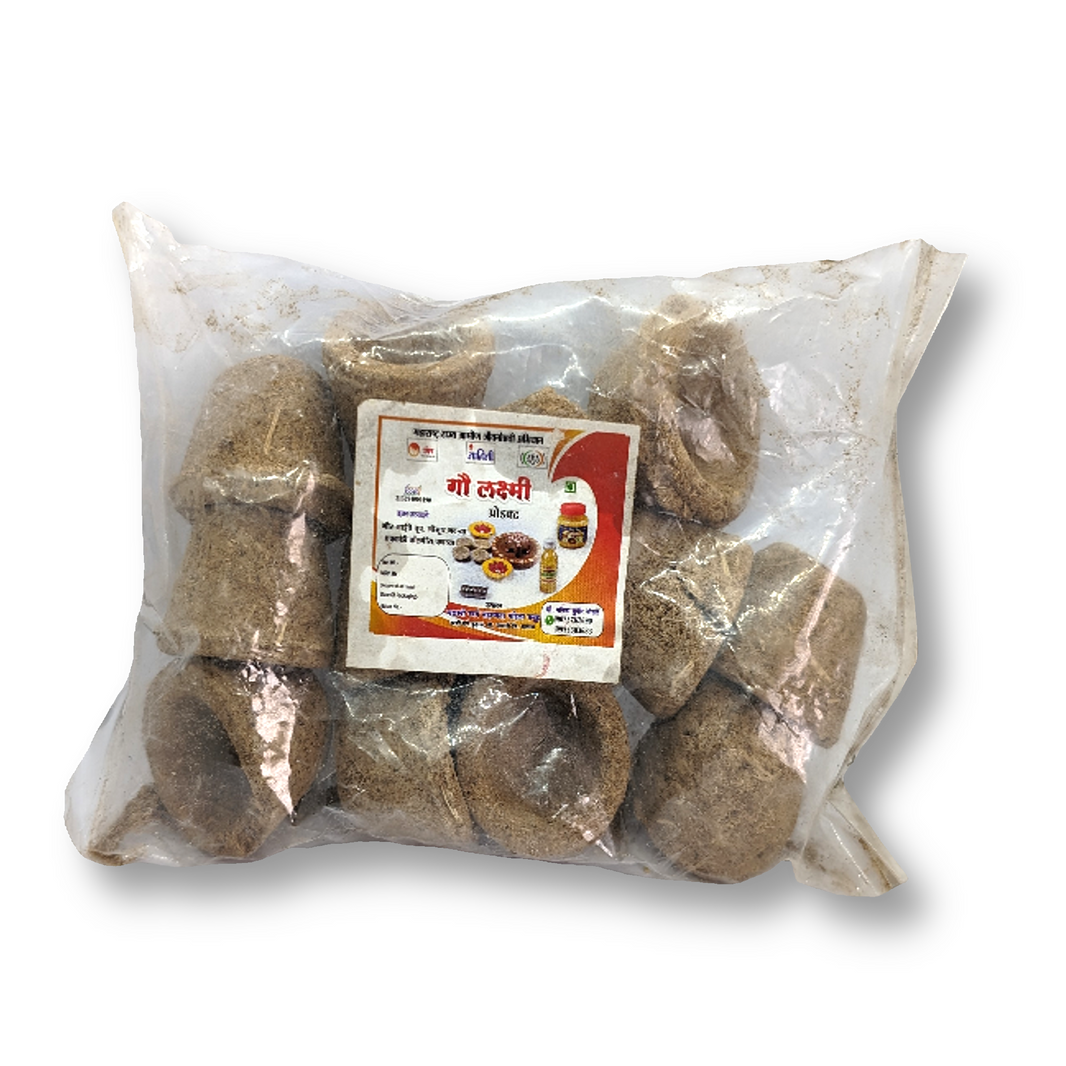 GAULAKSHMI Guggul Sambrani Cup, Made By Cow Dung, No Artificial Essence, Pack of 10 sticks