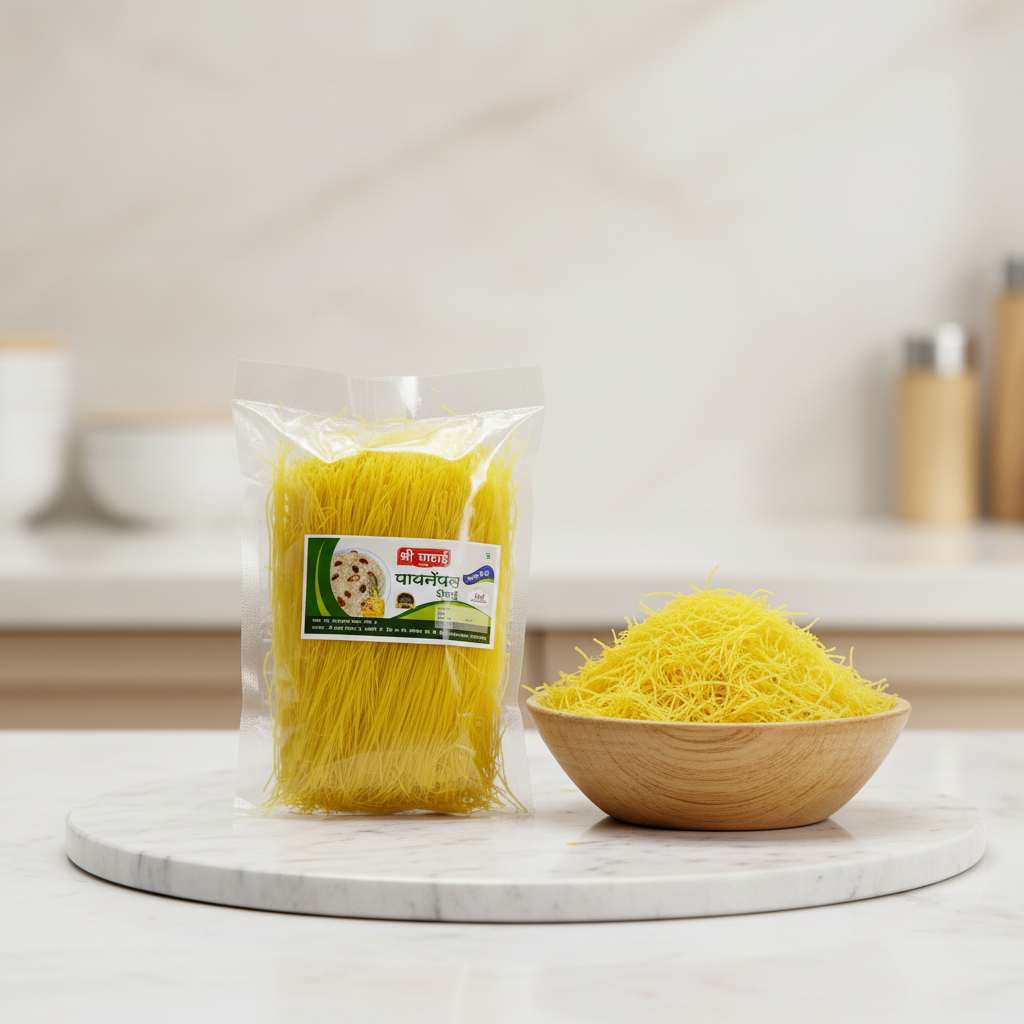 GHATAIDEVI SHG, Pineapple Shevai, No Maida Made By Natural Ingredients, Pack of 200 gm