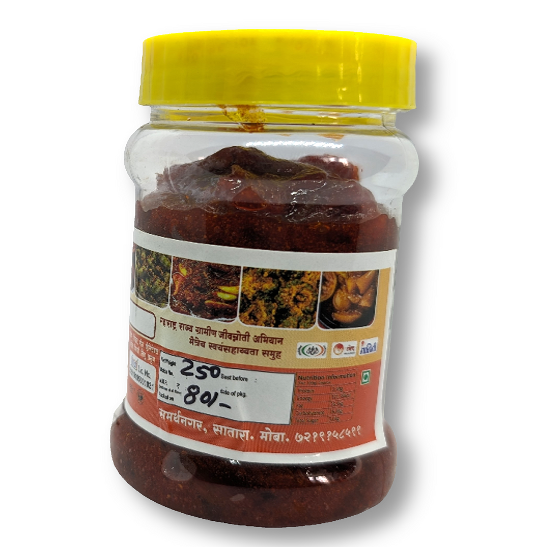 ASHA FOOD & MASALA Date Pickle, Made By Natural Ingredients, No Artificial Flavour, Pack of 250 gm